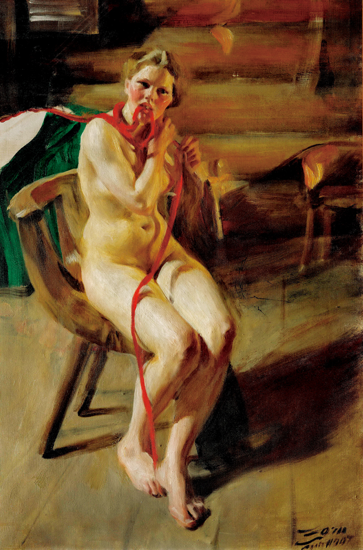  安德斯·莱奥纳德·佐恩 Anders Leonard Zorn —— 佐恩(油画) (6)